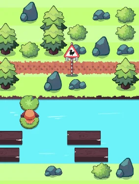 Duck Hunt Crossy Road: Overview, screenshot 1